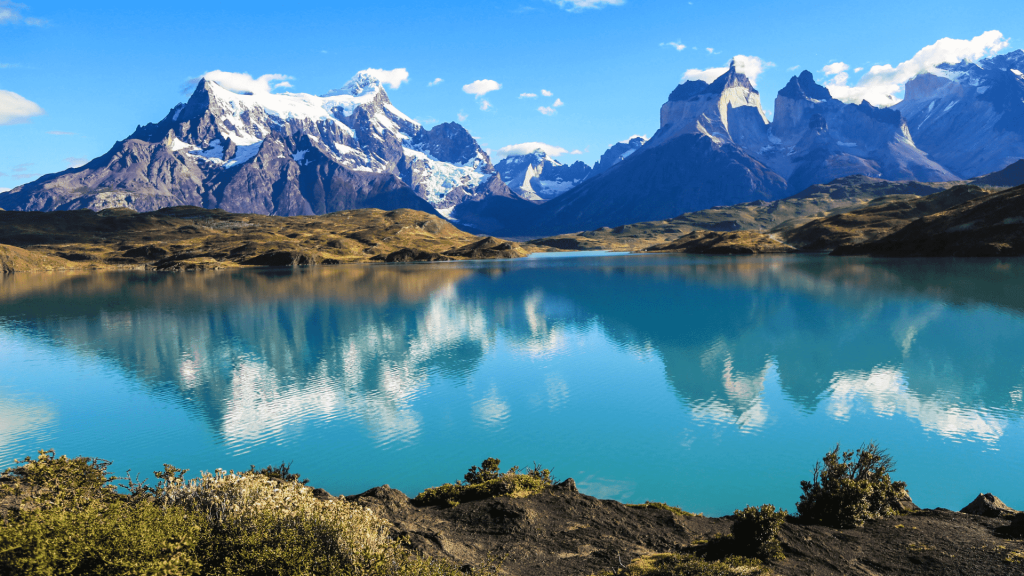 Lake Pehoe, Torres Del Paine, Patagonia, Chile