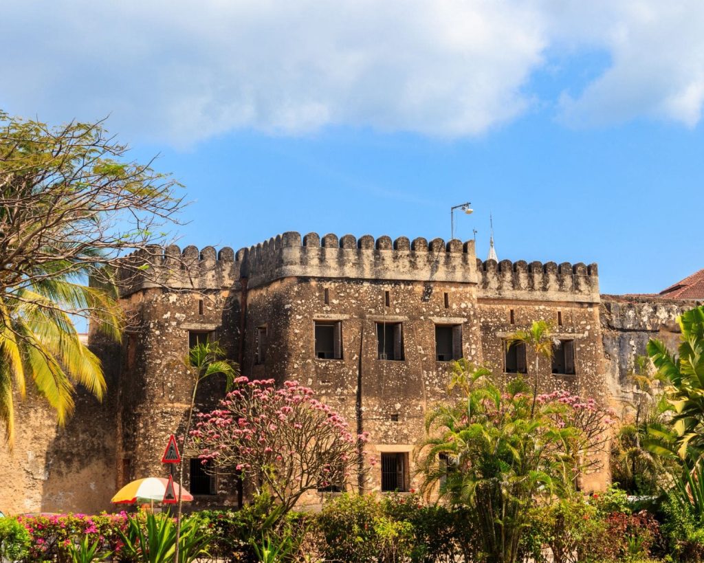 Old Fort, known as Arab Fort, in Zanzibar