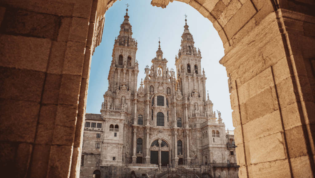 The Cathedral of Santiago de Compostela, Spain