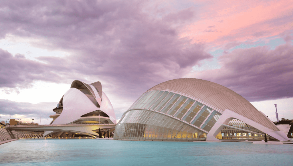 The City of Arts and Sciences, Valencia Spain
