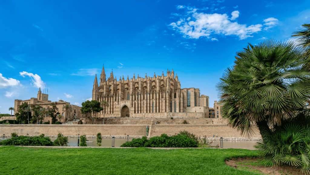 The La Seu Cathedral of Palma, Spain