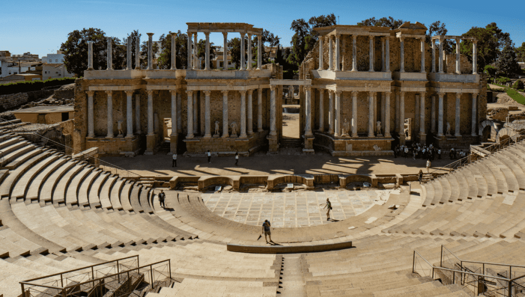 The Roman Theatre, Merida Spain