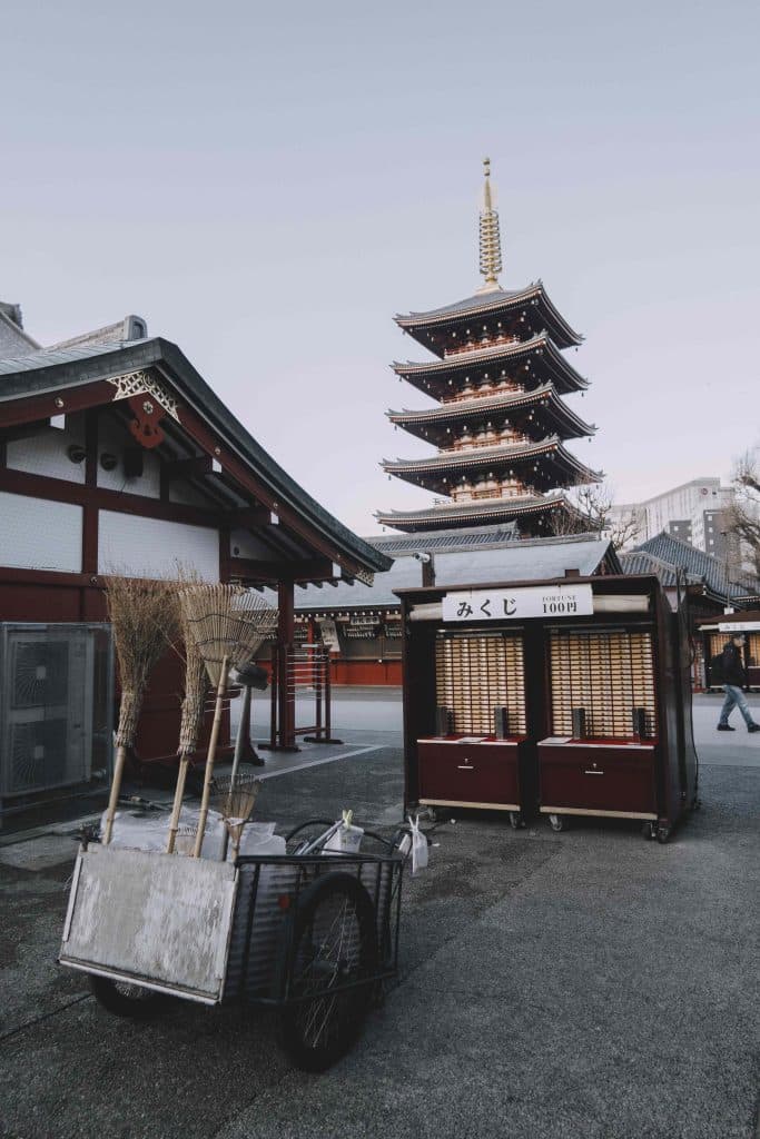 Asakusa - Japan - kanoon sensoji temple