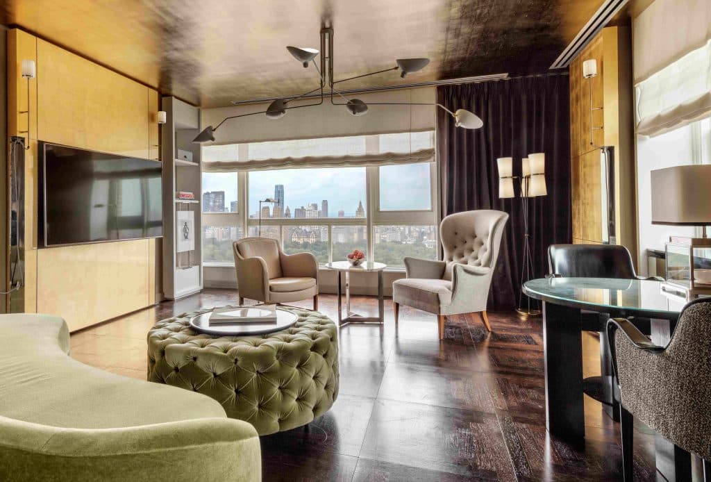 Carlyle Hotel New York City - interior - Central Park Suite Livingroom