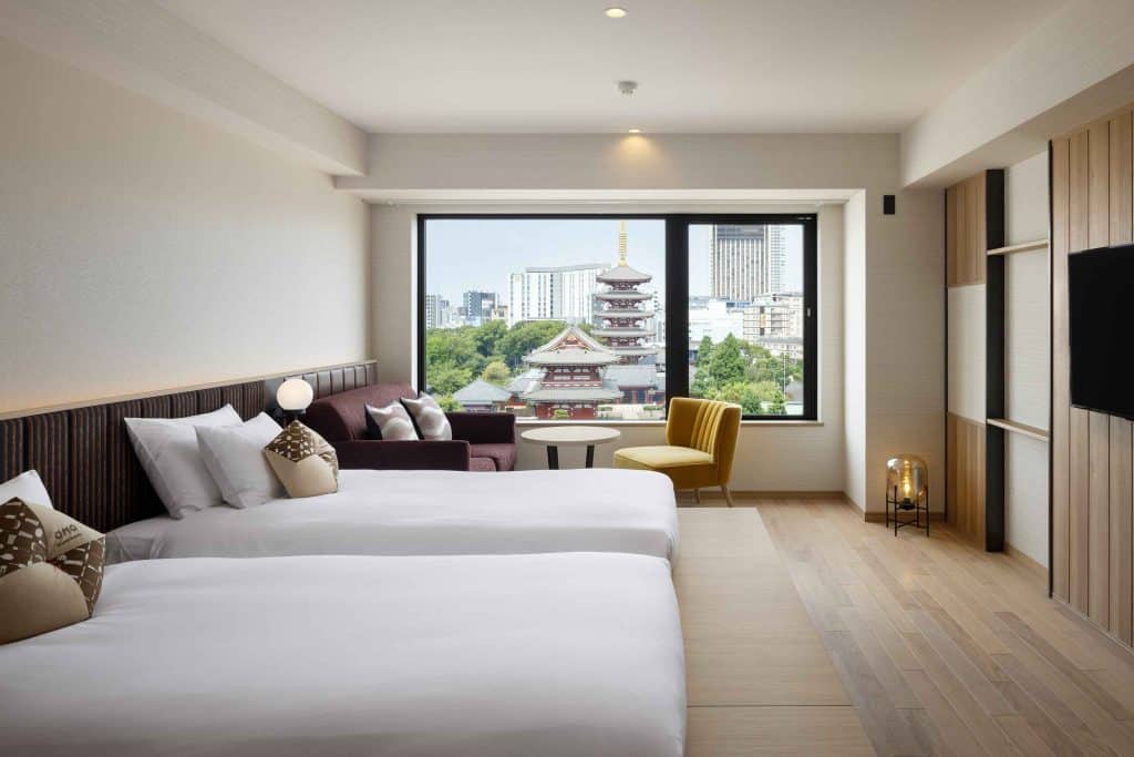 Guest Room _Deluxe Twin_ - OMO3 Asakusa by Hoshino Resorts