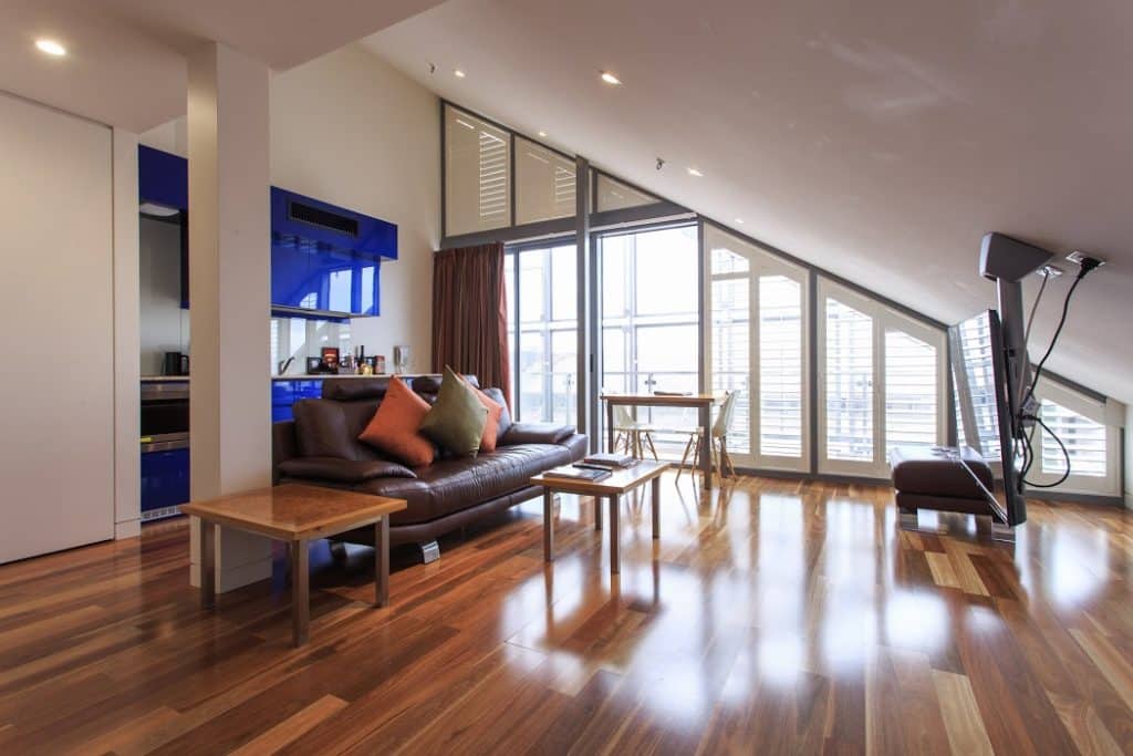 Salamanca Wharf Hotel - Castray Esplanade - Hobart - Australia - loft penthouse - mezzanine
